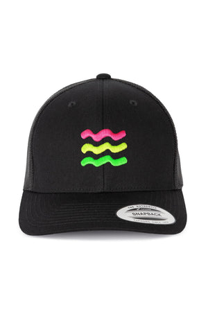 
                  
                    Charger l&amp;#39;image dans la galerie, Very Cool Black Rainbow Trucker Cap
                  
                