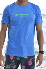 Blue green Lost in Paradise Tee