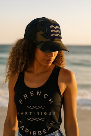 
                  
                    Charger l&amp;#39;image dans la galerie, Super Gold Black Trucker Cap
                  
                