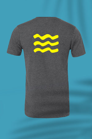 
                  
                    Charger l&amp;#39;image dans la galerie, Gwada Dark Grey / Yellow Tee
                  
                