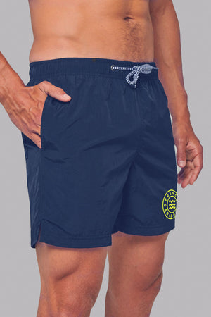 
                  
                    Charger l&amp;#39;image dans la galerie, Navy baywatch shorts
                  
                