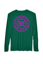 Green Long Sleeves Life Guard Tee