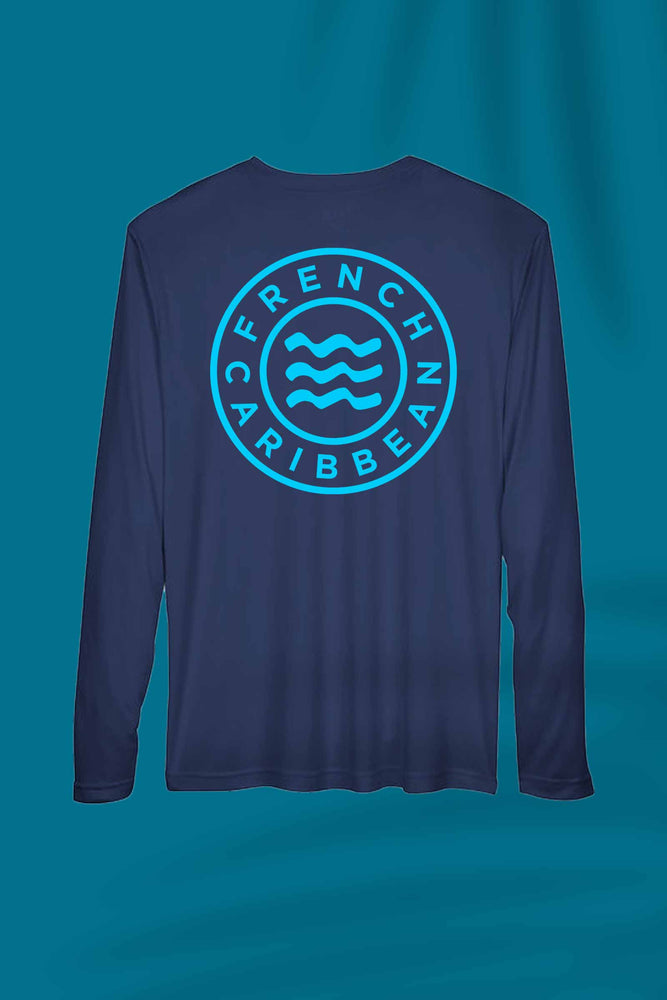 Navy Long Sleeves Life Guard Tee