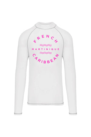 
                  
                    Charger l&amp;#39;image dans la galerie, Surf Tee Kid White Long Sleeves
                  
                