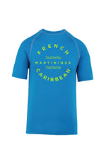 Surf Tee Blue Kid short sleeves