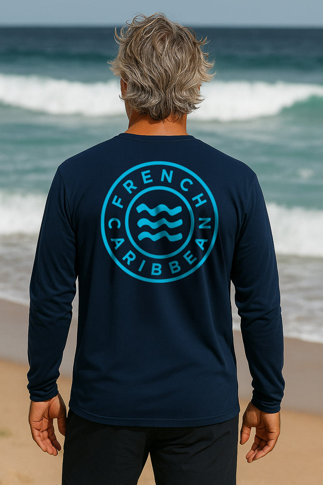Navy Long Sleeves Life Guard Tee