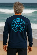 Navy Long Sleeves Life Guard Tee