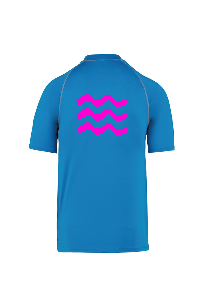 Surf Tee Blue Kid short sleeves