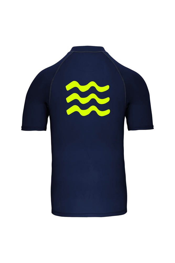 Surf Tee Adulte Navy short sleeves
