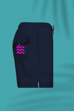 Navy Pink baywatch shorts