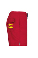 RED MALIBU BAYWATCH SHORTS