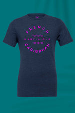 Iconic Tee Midnight Navy Pink