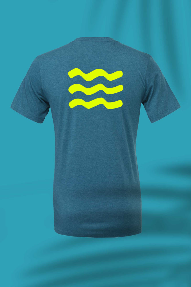 Iconic Tee Ocean Yellow