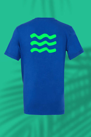 
                  
                    Charger l&amp;#39;image dans la galerie, Royal Blue green Tee
                  
                