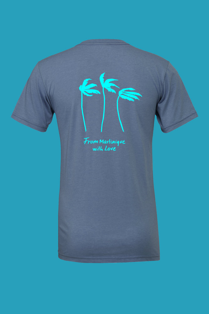
                  
                    Charger l&amp;#39;image dans la galerie, From Martinique with Love Shark blue Tee
                  
                