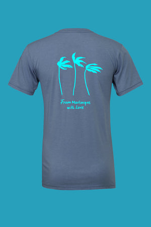 
                  
                    Charger l&amp;#39;image dans la galerie, From Martinique with Love Shark blue Tee
                  
                
