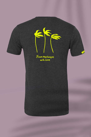 
                  
                    Charger l&amp;#39;image dans la galerie, Palm Tree Storm Yellow tee
                  
                