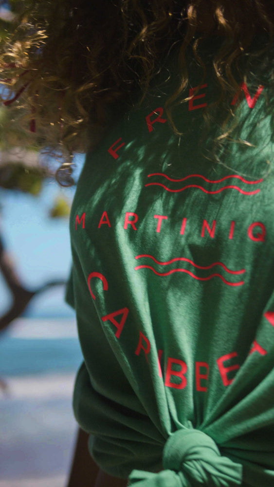 Tropical green pink Tee