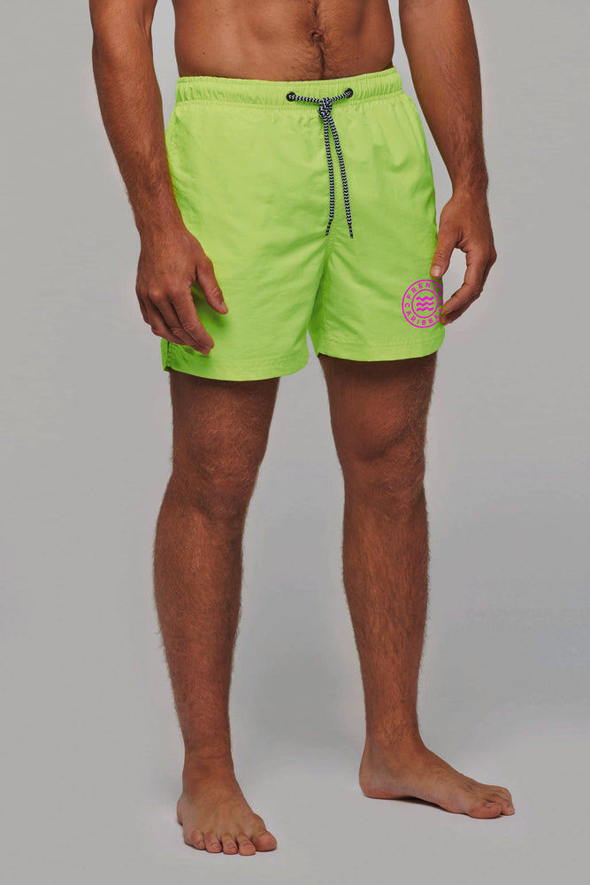 Sunshine Yellow Baywatch Shorts
