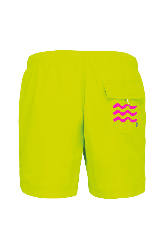 Sunshine Yellow Baywatch Shorts