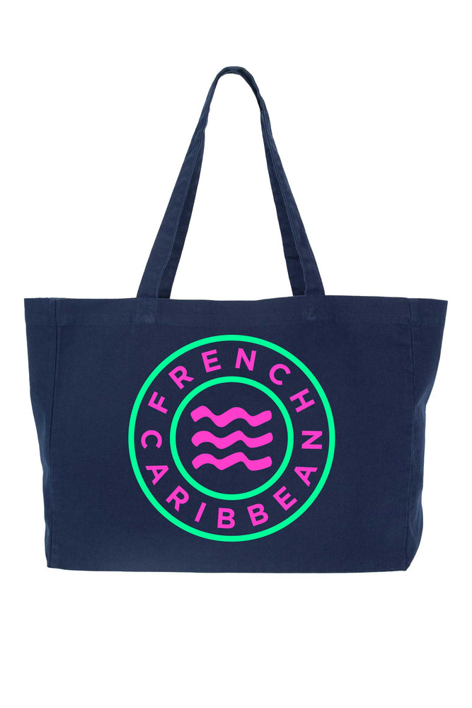 Salty Navy Beach Bag