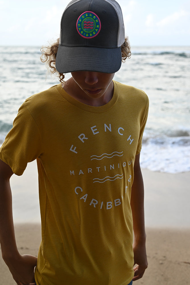 Iconic Tee Gold White