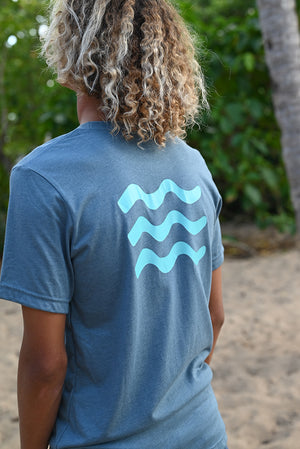 
                  
                    Charger l&amp;#39;image dans la galerie, Iconic Tee Shark blue
                  
                