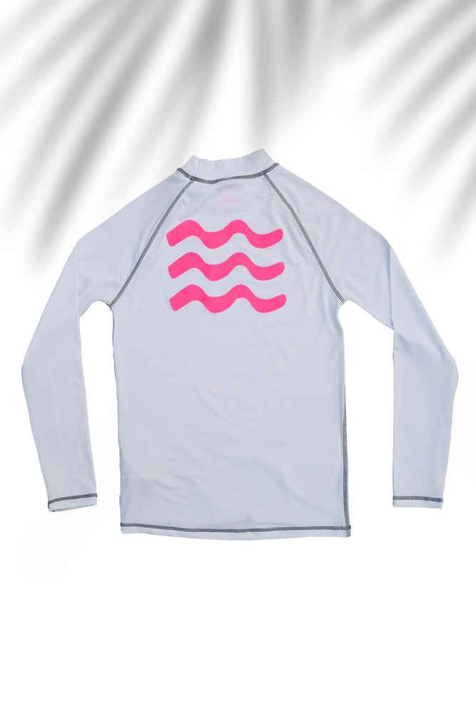 
                  
                    Charger l&amp;#39;image dans la galerie, Surf Tee Adulte White Long Sleeves
                  
                