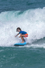 Surf Tee Blue Kid short sleeves