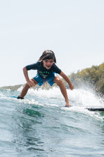 Surf Tee Kid Navy short sleeves